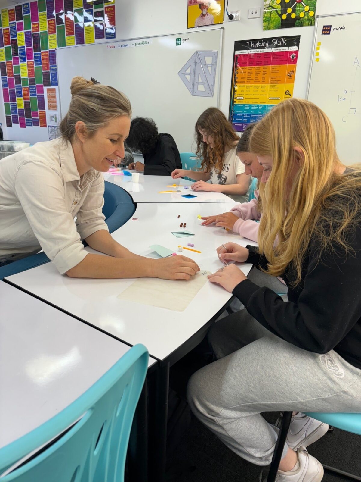 children in stem class