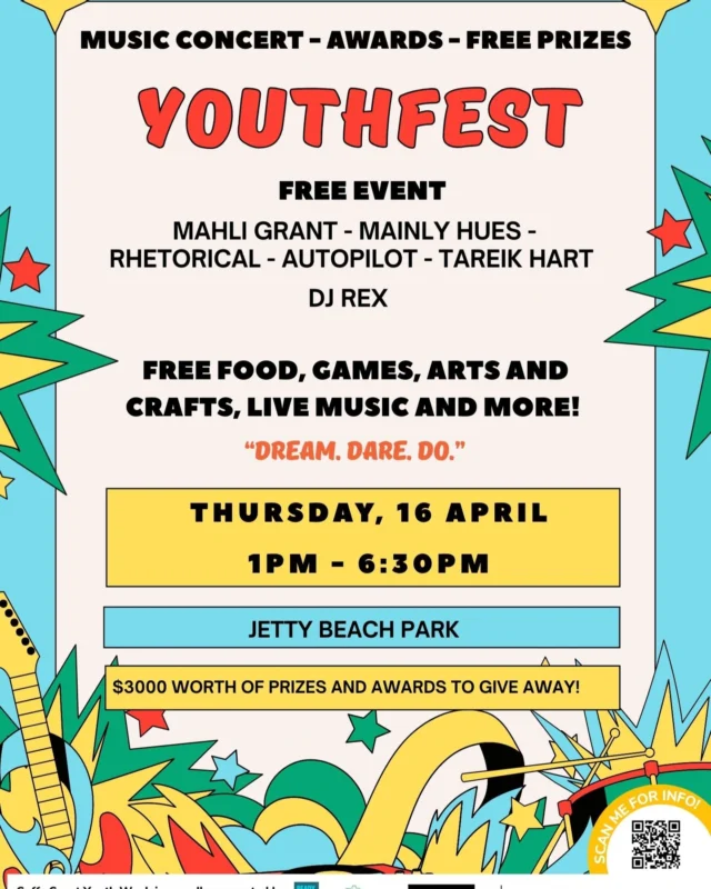 Awesome holiday events happening here in Coffs Harbour.
*
*
*
*
*
#youthfest #YouthWeek #coffsharbour
#learnyourway #allegraschool #allegraschoolCH #informyourself #transformyourlife #educationwithadifference #wemakeadifference #coffscoast #education #school #wellbeing #youth #fun #deeplearning